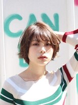 パープル 自由が丘(purple)&nbsp;小顔に見えるヘア/オリーブグレー／ココアベージュ[自由が丘]