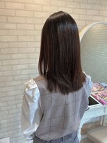 マーリャヘアー(mallia hair) セミロングレイヤースタイル