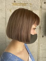 シェノン(Chainon)&nbsp;大人可愛くボブ/ダブルカラー／白髪ぼかし