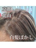 ミセス白髪ぼかし【顔周りの白髪が気になる方】