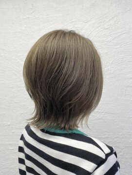 ユイット 本八幡店(Uit) ボブとウルフのボブルフスタイル