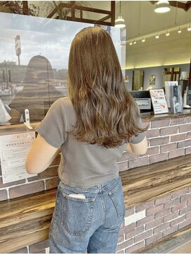 コワフュールトーリ フジグラン店(COIFFURE TORI) ロング×カーキグレージュ