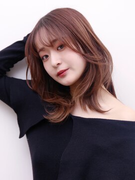 ヨファ ヘアー(YOFA hair) 大人可愛いイメチェンふんわりカールショコラアッシュ0403