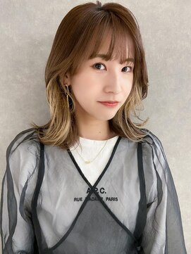 オブジェ シエル(obje't ciel) 【obje't ciel】inner color×顔周りlayer【山口紗季】