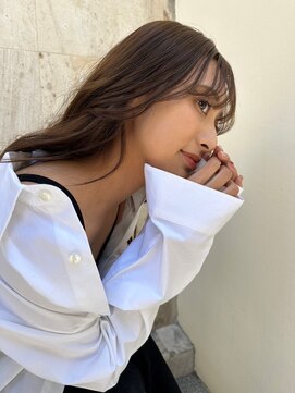 アルテ(ARTE) 【ARTE表参道/青山】小顔レイヤー×シアベージュ×髪質改善