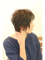 モナミ美容室&nbsp;くせ毛アレンジショート