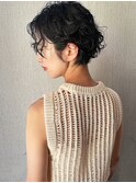 【morio池袋】夏パーマナチュラルショートチョコレート♪