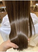 ロング髪質改善酸熱トリートメント