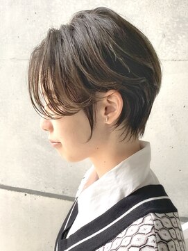 トト 船橋店(toto.) 黒髪/グレーベージュ/レイヤーロング/前髪パーマ[西船橋/津田沼]