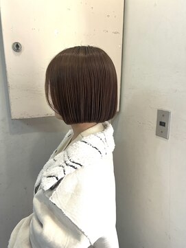 キャンバス バイ ネオリーブ 横浜西口(Canvas by neo.) 丸みボブ　ボブカット　似合わせカット