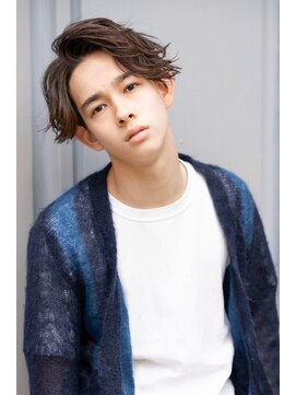 ハバナ 渋谷(HAVANA) 束感モテる/ツーブロック/センターパート/ニュアンスパーマ