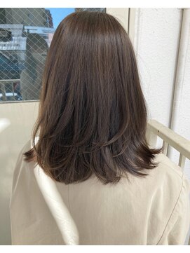 ロカ(roka) レイヤーミディアム　オリーブベージュ　カーキベージュ