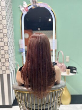 リエコー(RE'ECHO) 韓国風レイヤー/オレンジブラウン