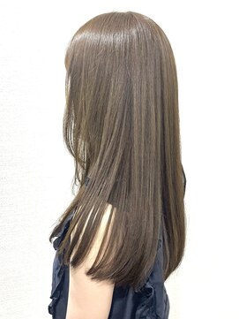 ベルポ(Bellpo) 透明感くすみオリーブベージュカラー/30代/40代/50代/ハイトーン