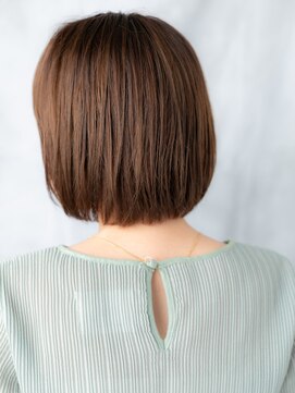 ヘアーリゾートパル(HAIR RESORT PAL) ツヤ髪輝くナチュラル切りっぱなし小顔ショートボブa天王台