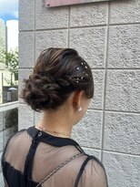 オーリーヘアー(Olliy hair) お呼ばれヘア_miho