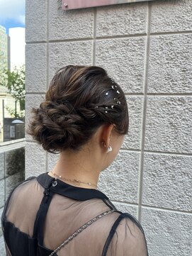 オーリーヘアー(Olliy hair) お呼ばれヘア_miho　/30代40代50代