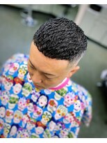 バーバーショップイシカワ(BARBER SHOP イシカワ)&nbsp;濡れパンスキンフェードクロップスタイル