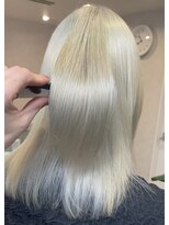 レブ 心斎橋(REV.)&nbsp;前髪/アンブレラカラー/こなれミディ/イメチェン/ウェーブパーマ