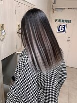 アンブレラカラー/インナーカラー/ホワイト/ブリーチ/銀座有楽町