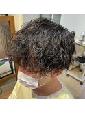 ソフトツイストスパイラル波巻きパーママッシュパーマ