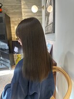 ヲタク(wotaku.) オリーブブラウングレージュカラー透明感カラーくすみカラー艶髪