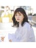 【5.6月梅雨限定】前髪縮毛＋韓国風顔周りカット＋トリートメント￥15400