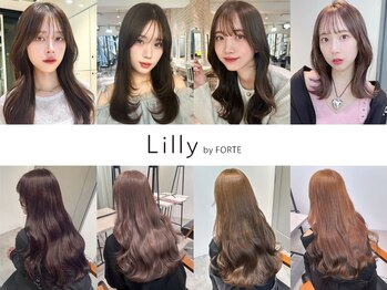 髪質改善カラー/髪質改善トリートメント/韓国ヘア Lily by FORTE 静岡駅前店