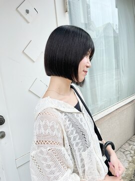 ヘアメイク バースデイ(Hair make Birth Day) ミニボブ/黒髪ボブ/ボブ/ショートボブ/ワンレンボブ