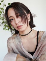 アイティーバイアルバム 松戸店(IT by ALBUM)&nbsp;おくれ毛くびれミディオリーブベージュくびれヘア_ba522123