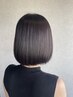 髪質改善ストレート、カット　17600円～→16600～