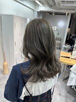 ヴェルダ 池袋店(verda) 【verda】ブリーチなしダブルカラーオリーブグレージュ