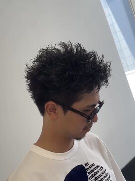 ビカムメンズヘアー 栄店(become men's hair) スパイキーショート名古屋栄メンズサロン短髪スパイキーパーマ