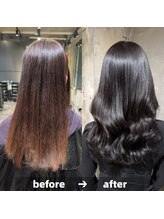 東京・銀座の美容室ENORE発｜髪質改善トリートメントでダメージレスな艶髪を実現