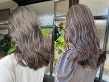 ラフヘアデザイン(Raf hair design)の雰囲気（ブリーチ無しカラーもおすすめ♪［バレイヤージュ/ハイライト］）