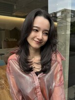 キーチェ 梅田中崎町(keych)&nbsp;レイヤーカット/オリーブベージュ/大阪梅田/中崎町