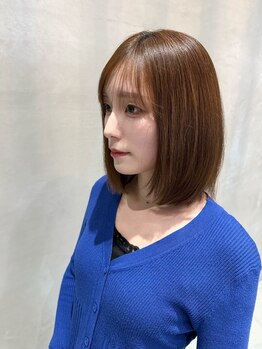 縮毛矯正による髪へのダメージが気になる方はハイクオリティな技術の”something.”へ◇