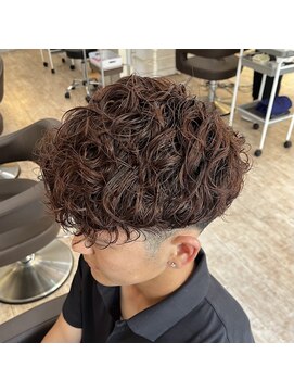 メンズ　プードルパーマ