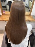 縮毛矯正髪質改善ハイライトレイヤーカット酸性ストレート