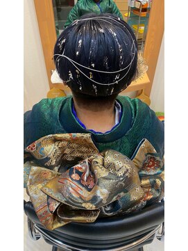 ヘアメイク ルアン ルアン(Hair Make Ruane) 着付け♪ 【七五三/ヘアメ/ヘアセット/ヘアメイク/舎人】