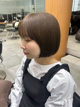 ガリカ 大名(Gallica) <ゲスト>まろやかブラウンベージュ x コンパクトボブ