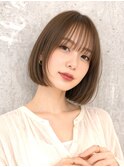 大人ボブ/タッセルボブ/ぱつっとボブ/ボブ/10代20代30代/表参道