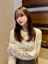 メゾン(Maison)&nbsp;レイヤーカット×ブラウンカラー