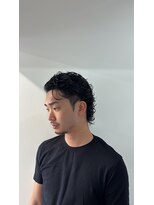 アカリワークスセカンド(AKARI WORKS 2nd)&nbsp;マレットオールバックスタイル