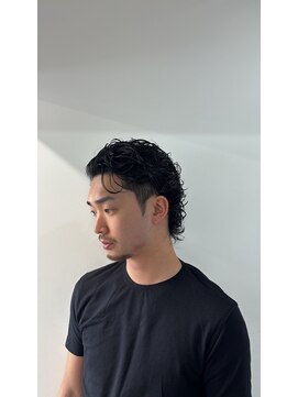 アカリワークスセカンド(AKARI WORKS 2nd) マレットオールバックスタイル