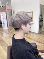 キセイ イオンモール新利府北館店(KISEI) レイヤーマッシュ×ミルクティー10代20代ブリーチで作る透明感!