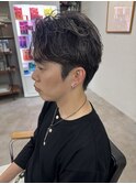 【neuk服部】リバースセンターパートハイライトパーマ