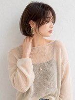 ミロアヴィタ 平尾(miroa vita)&nbsp;髪質改善 20代 顔周りカット ショートボブ 透明感カラー