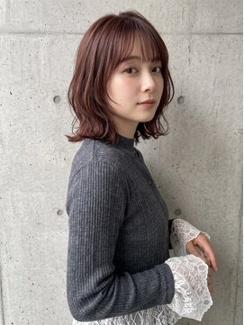 プレイス(PLACE) 大人フェミニンミディ×ショコラブラウン