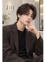 ジル バイ ジゼル 博多店(JILL by GiseL) men'sカット/センターパート/マッシュ/ニュアンスパーマ